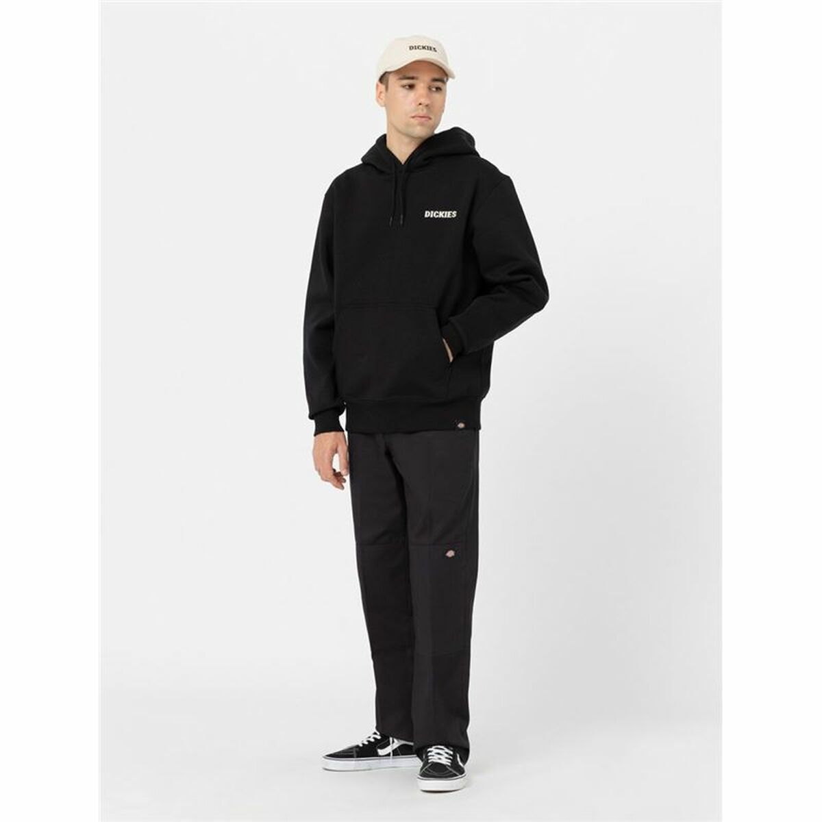 Tröja med huva Herr Dickies Hays Svart - 5