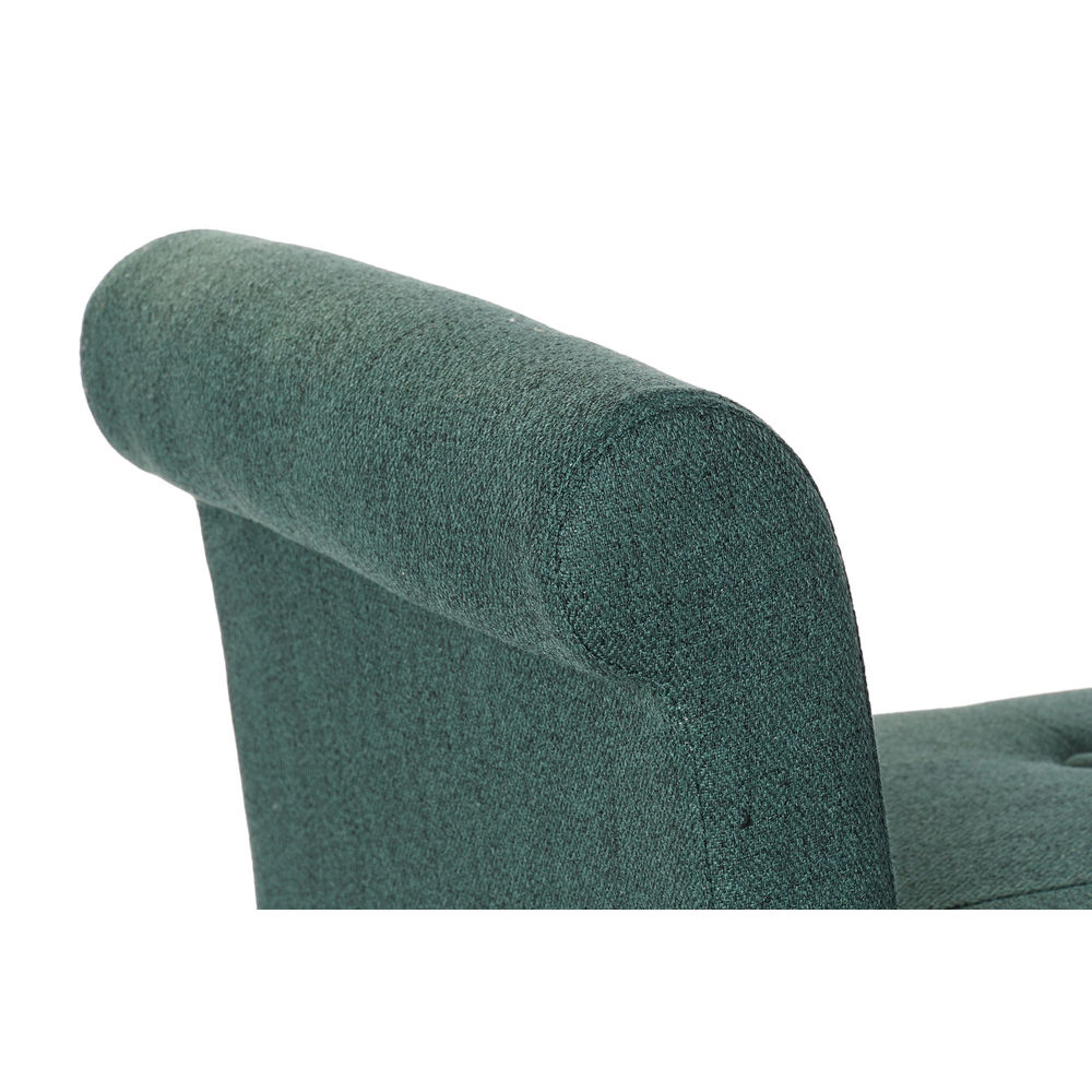 Sittpall DKD Home Decor 8424001795512 Naturell Trä Polyester Grön (130 x 44 x 69 cm) - 7