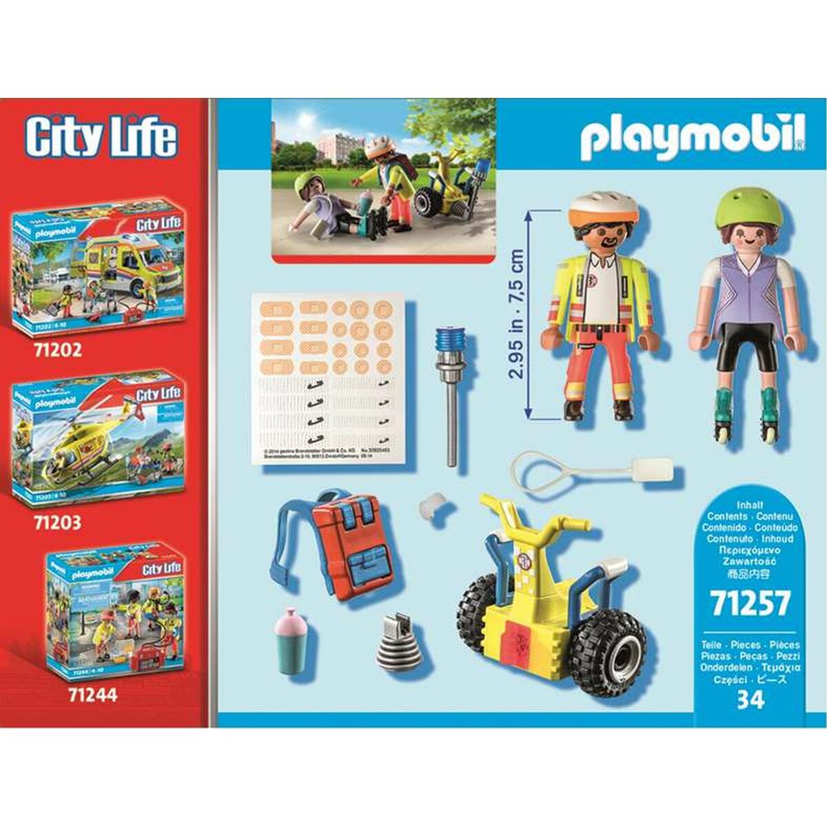 Playset Playmobil 71257 City Life 45 Delar - 3