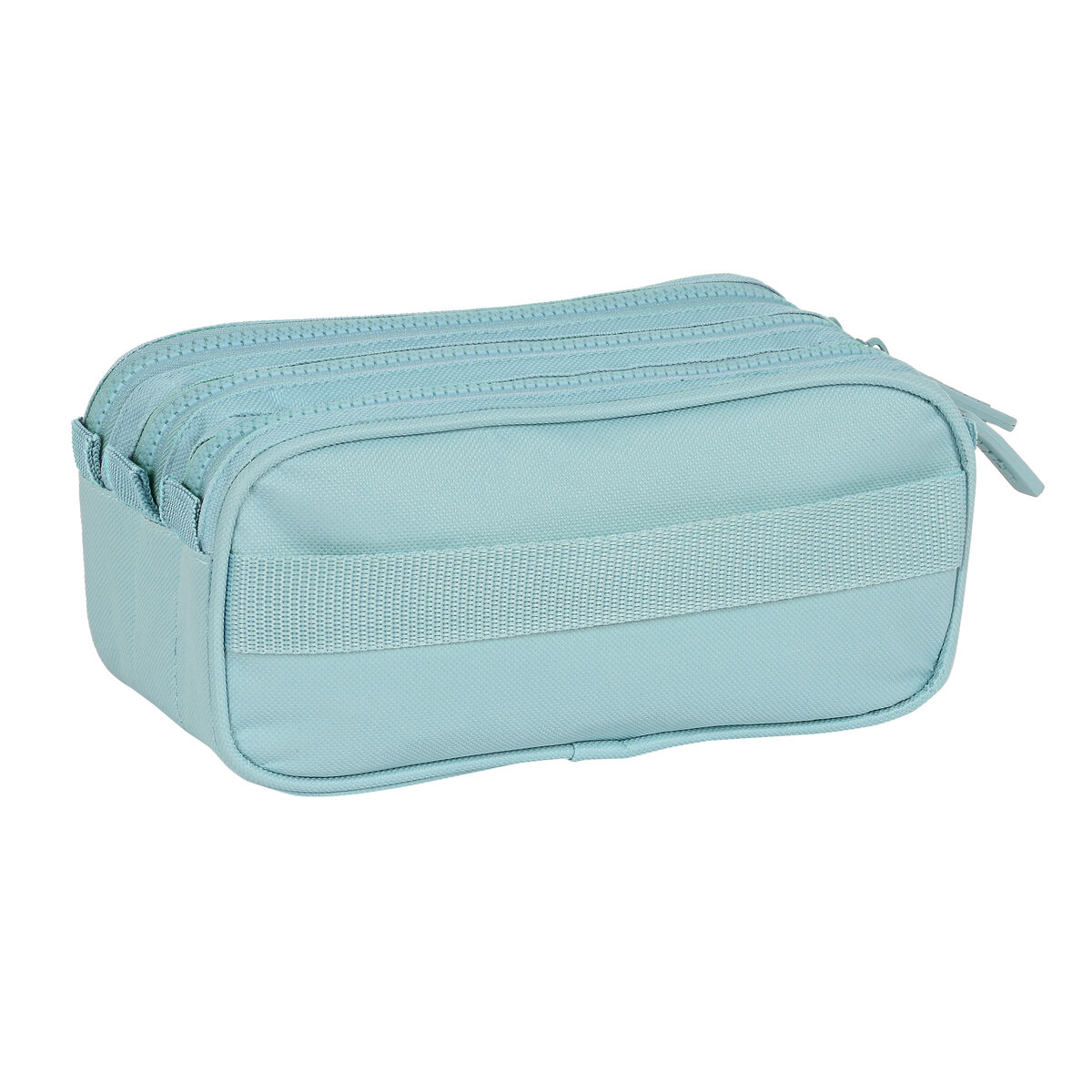 Tredubbel Carry-all Safta 21,5 x 10 x 8 cm Blå - 4