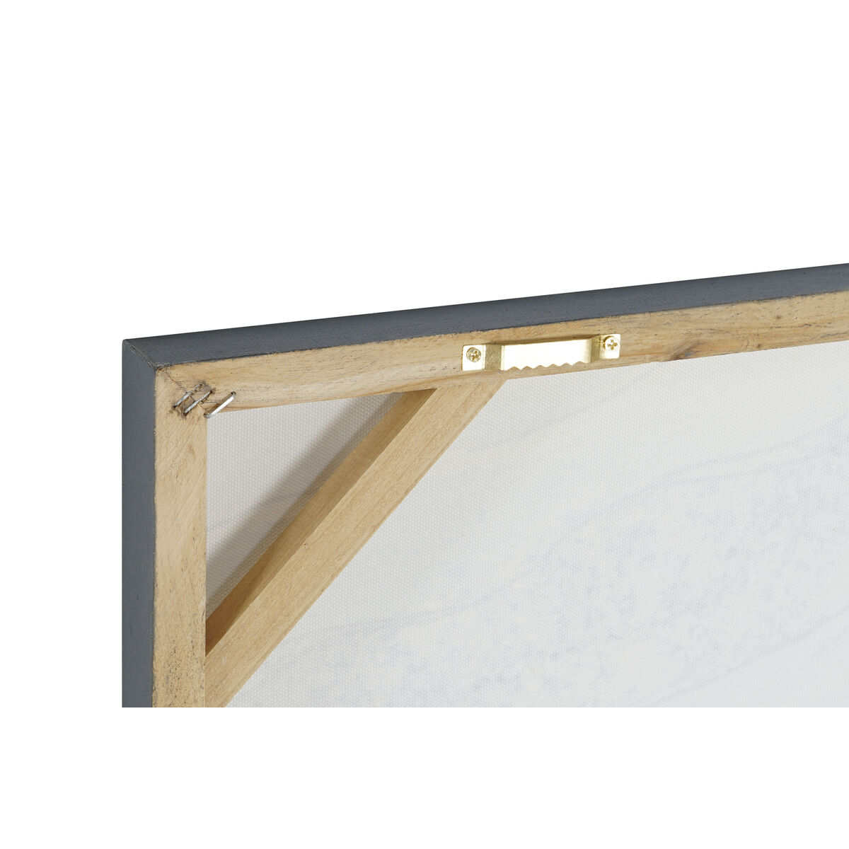 Kanvas Home ESPRIT Kanvas Trä MDF 80 x 3 x 80 cm - 2