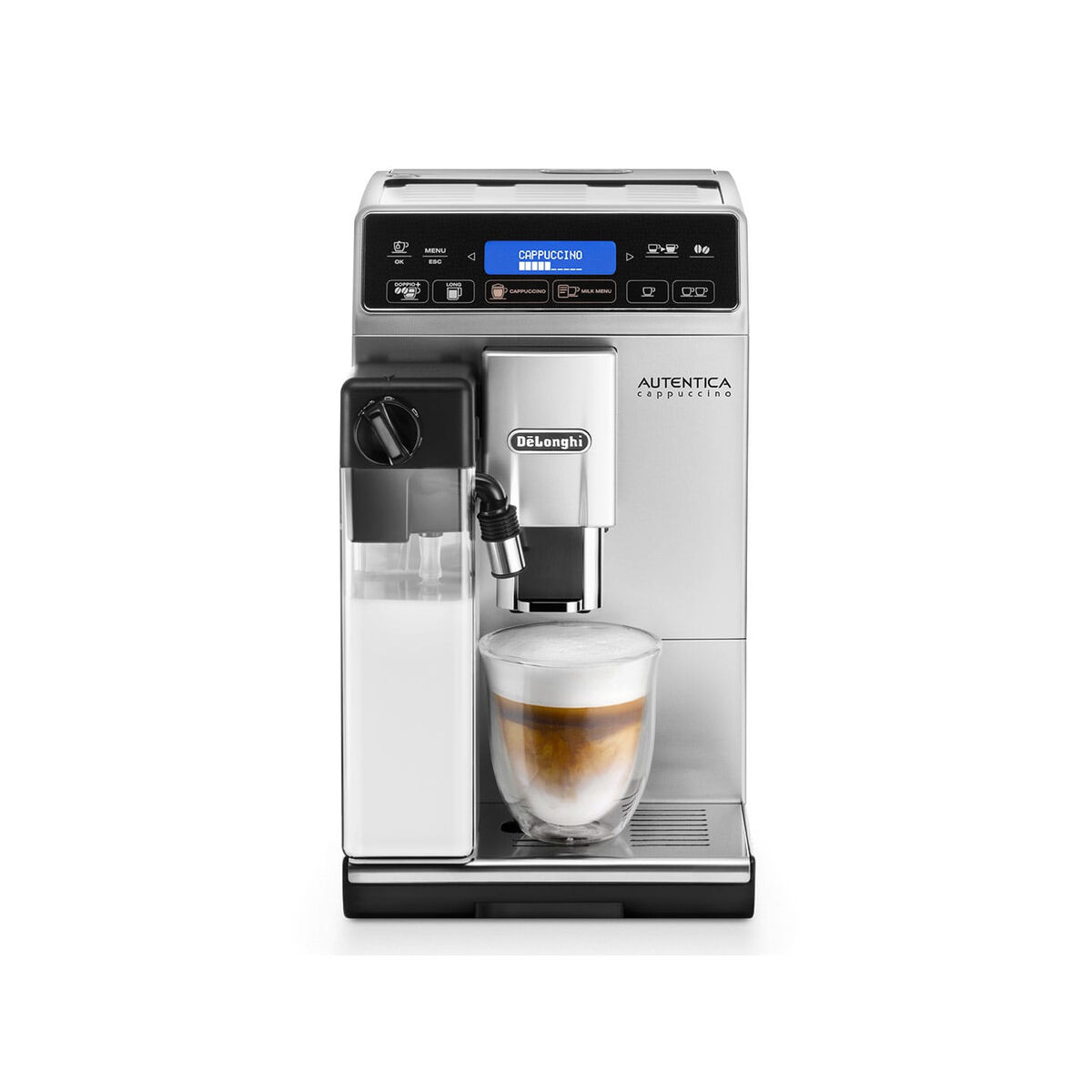Superautomatisk kaffebryggare DeLonghi Cappuccino ETAM 29.660.SB Silvrig Silver 1450 W 15 bar 1,4 L