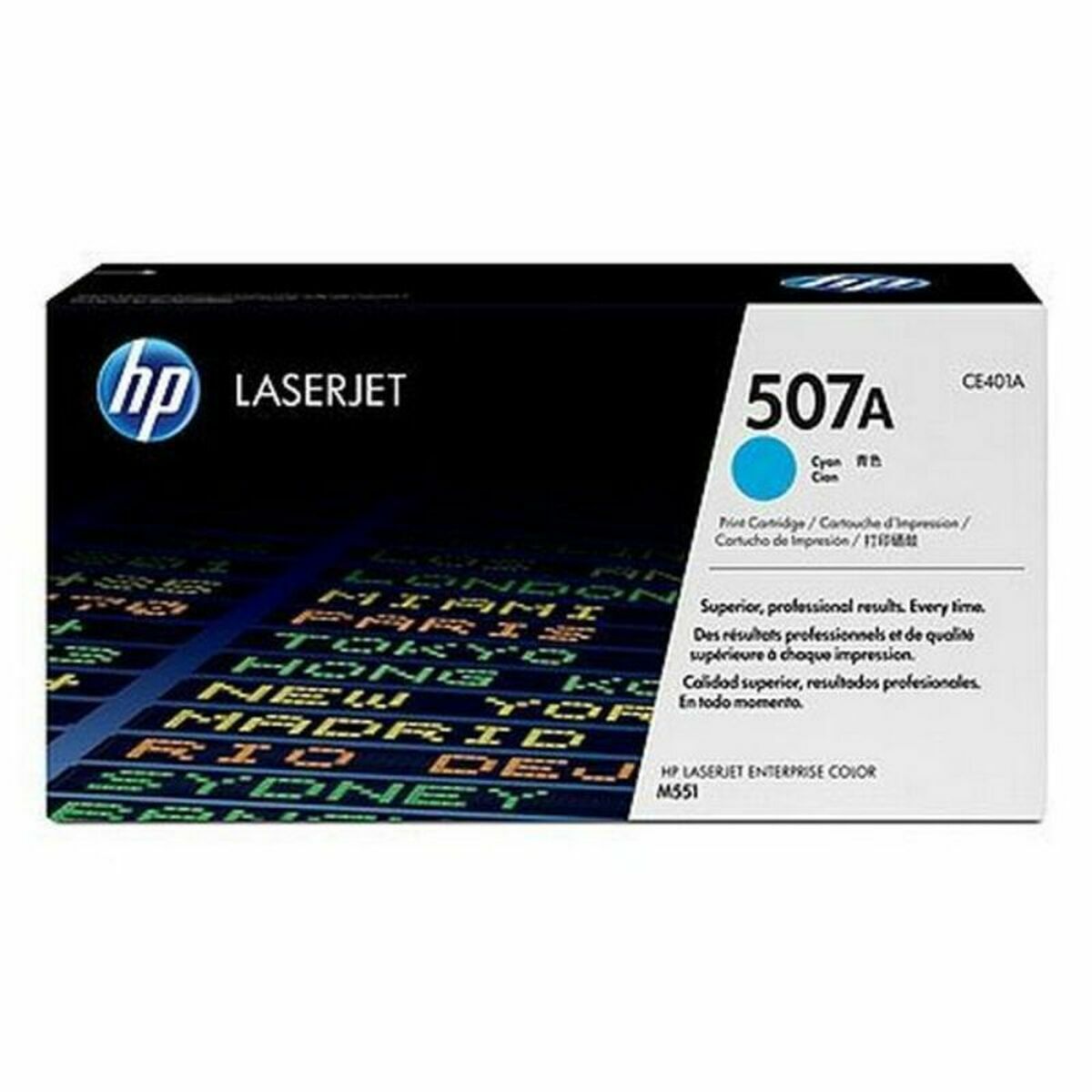 Toner HP 507A Turkos - 2