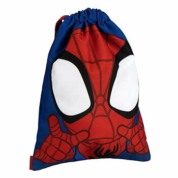 Skopåse med remmar Spidey Mörkblå 27 x 33 cm