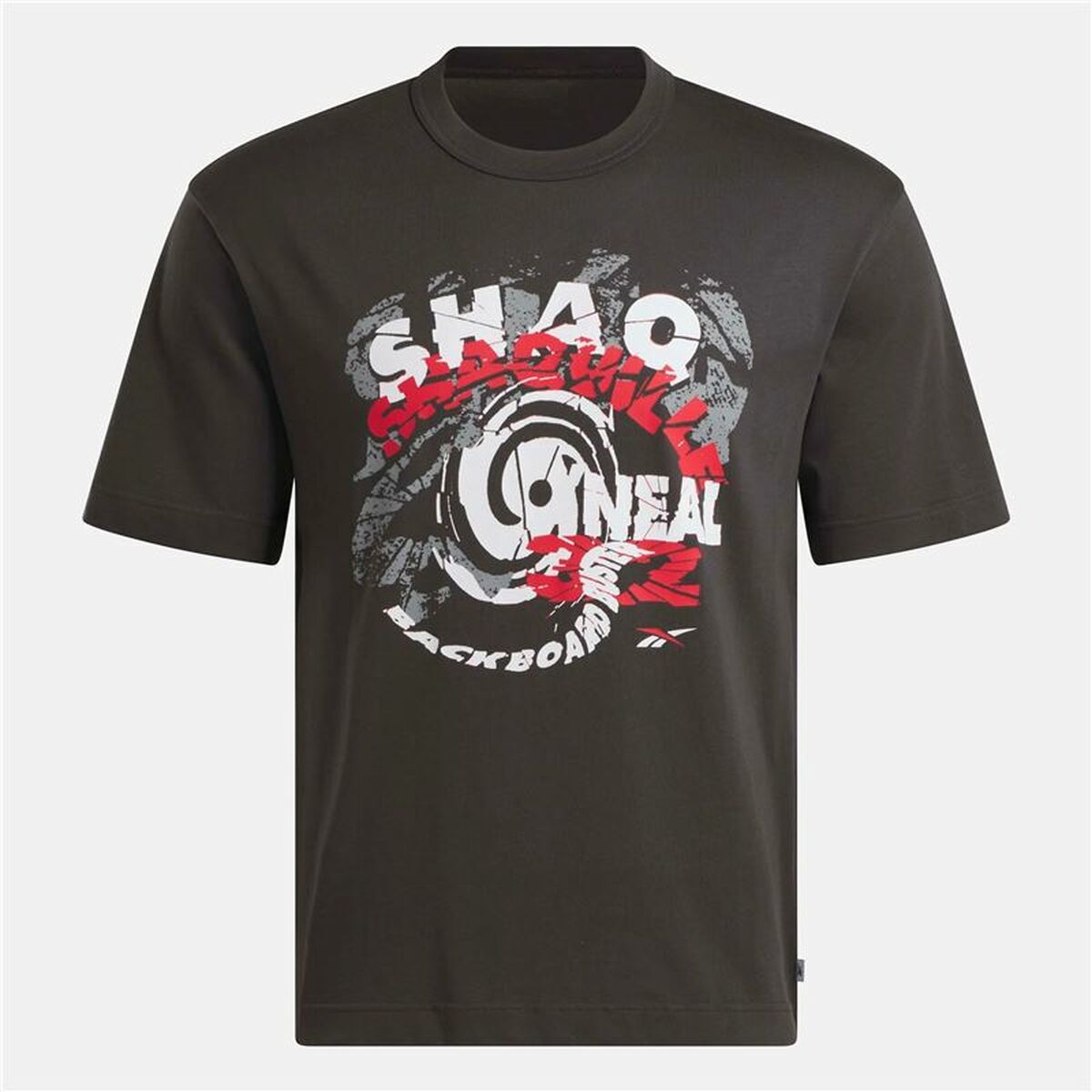 T-shirt med kortärm Herr Reebok Gs Hs Shaq Spiral Te Svart - 2