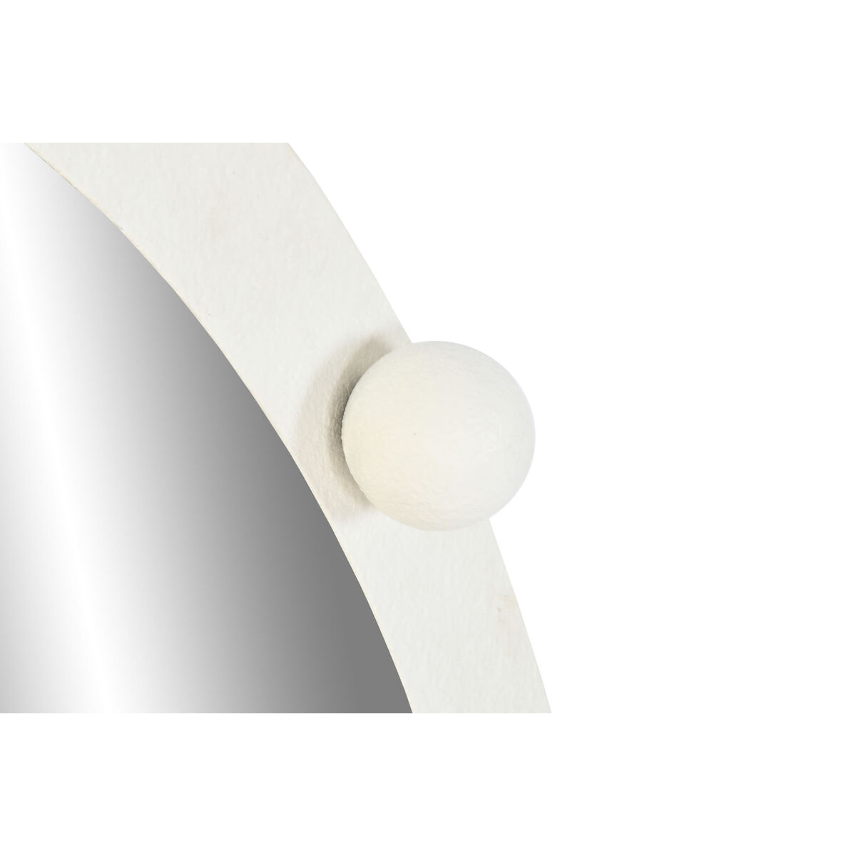 Väggspegel Home ESPRIT Vit Modern 100 X 7,5 X 100 CM - 3