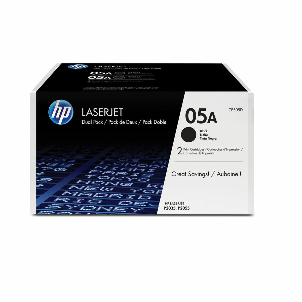 Original Toner HP 05A Svart Toner - 2
