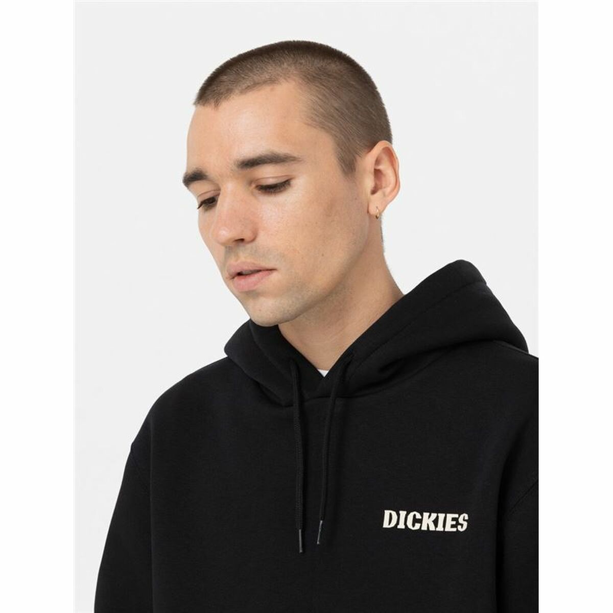 Tröja med huva Herr Dickies Hays Svart - 4
