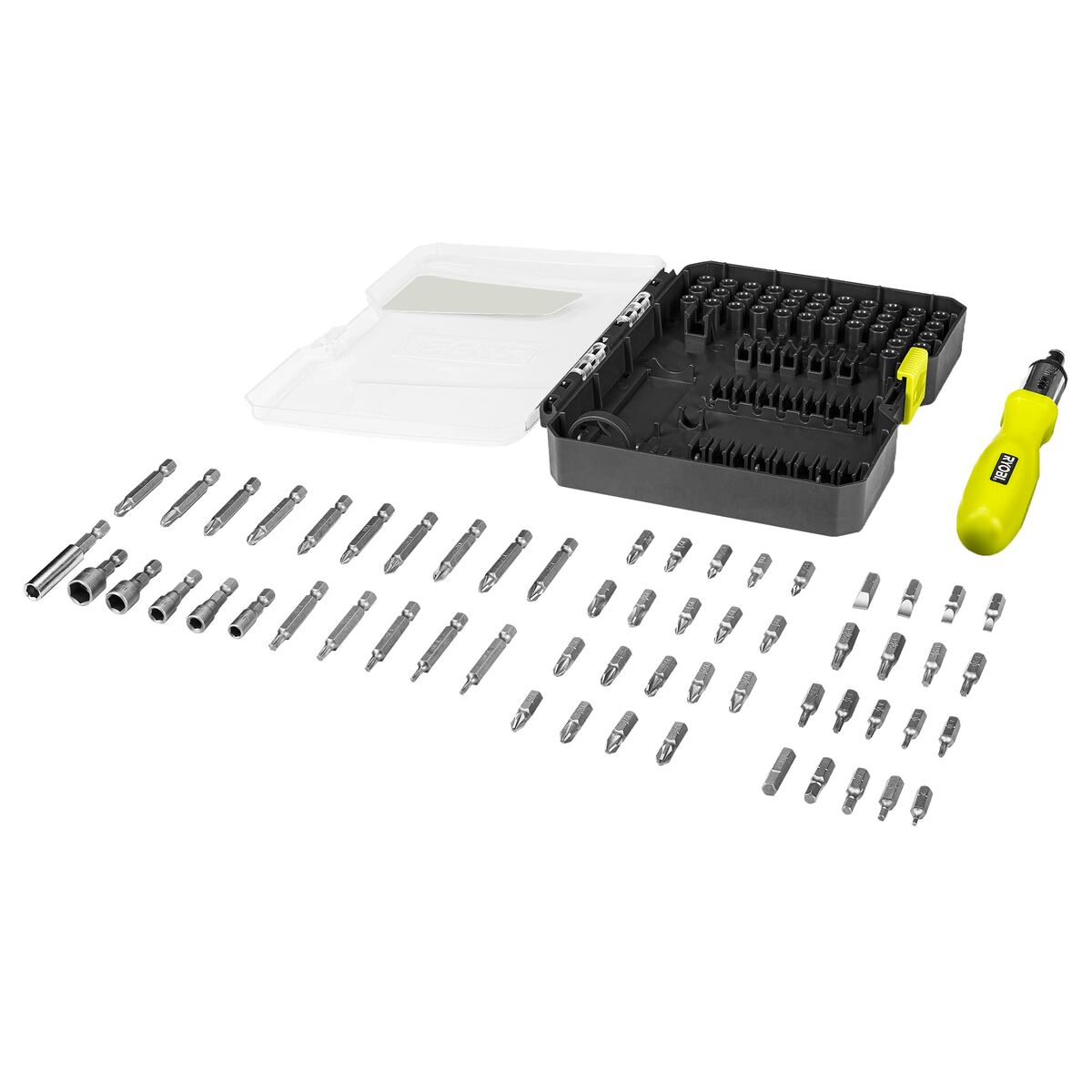 Set med spikar och skruvmejsel Ryobi RAK59SD - 3