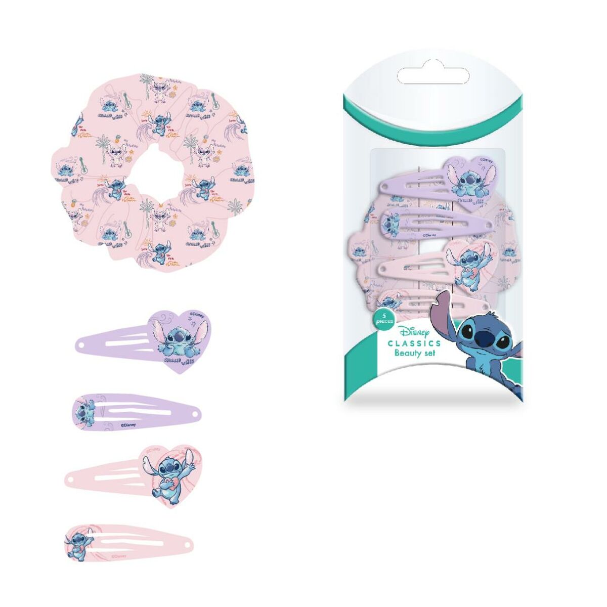 Hårklämmor Stitch