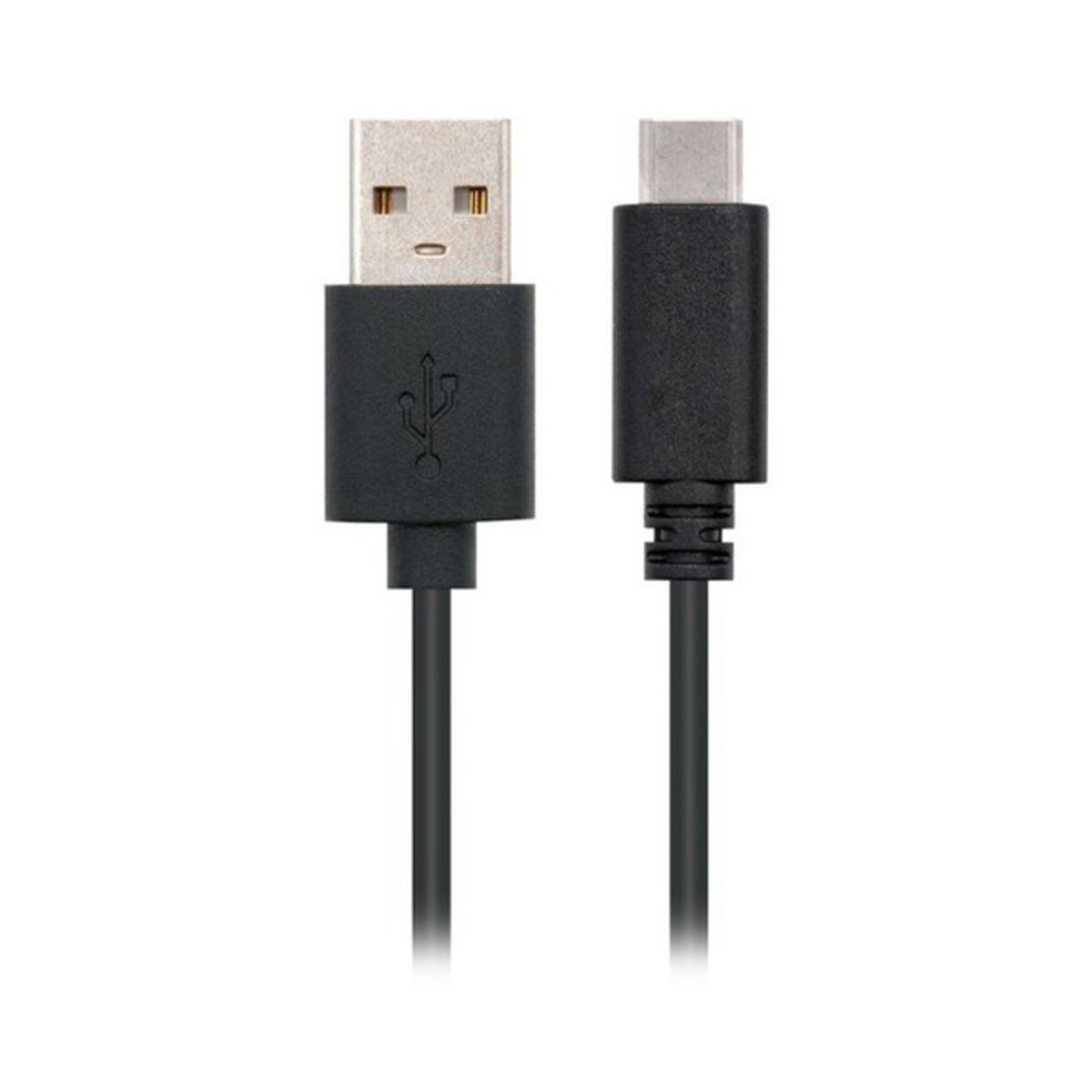 USB A till USB C Kabel NANOCABLE 10.01.210 Svart - 3