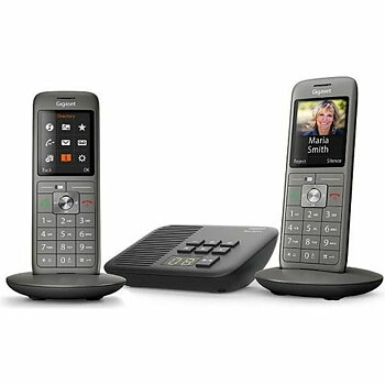 Trådlös Telefon Gigaset CL660A Duo Grå Antracitgrå