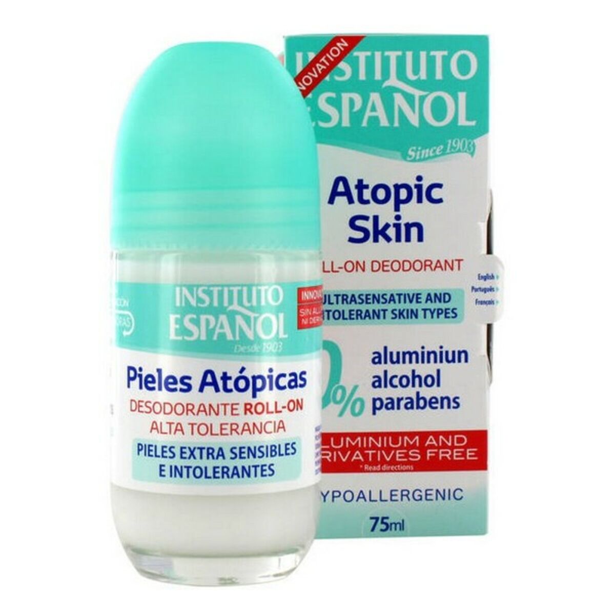 Roll-on deodorant Instituto Español 100308 75 ml