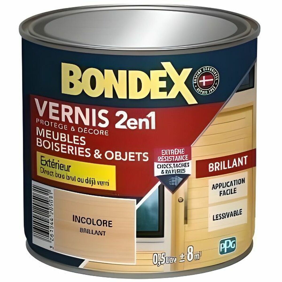 Grundfärg Bondex Vit 500 ml