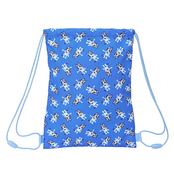 Skopåse med remmar Bluey 26 x 34 x 1 cm