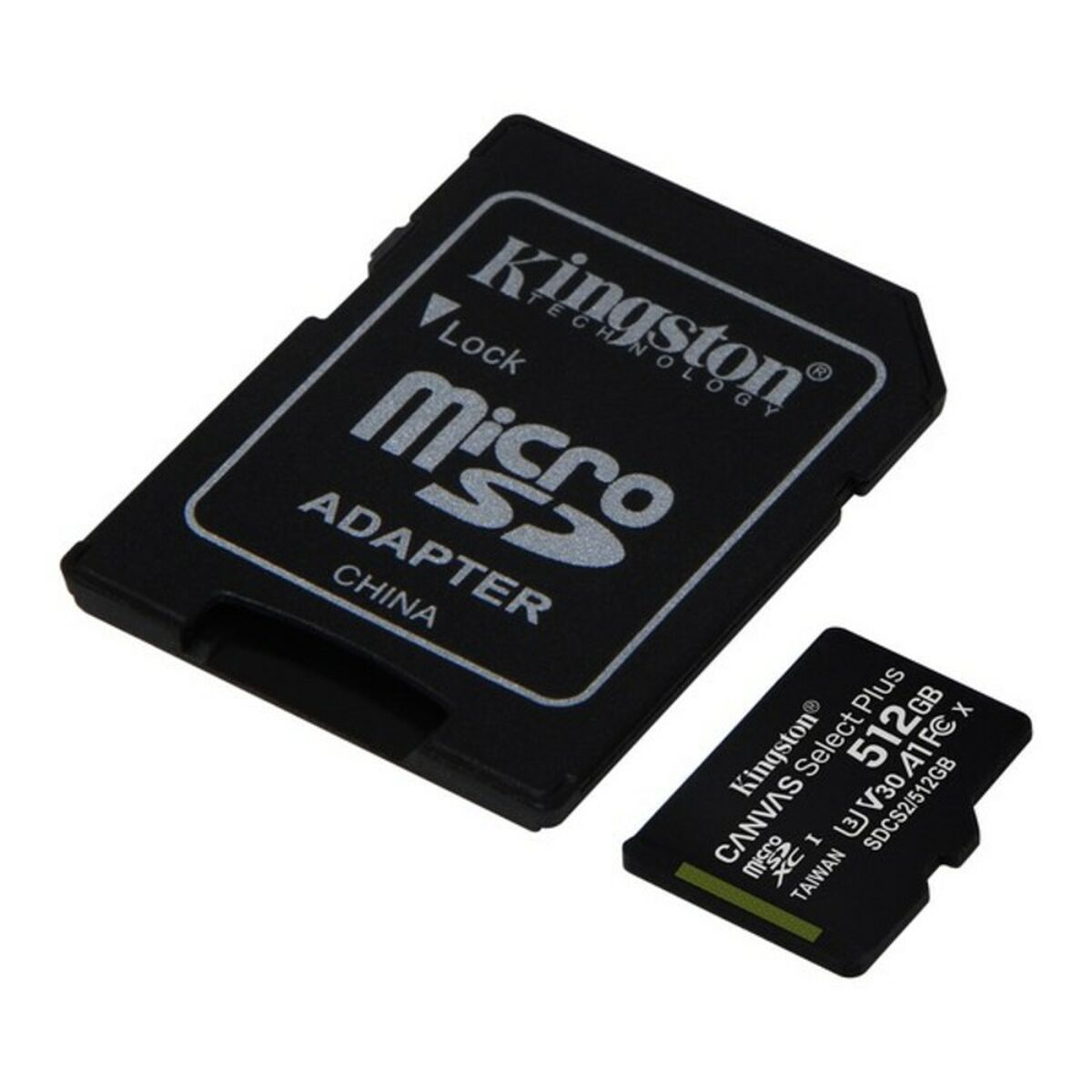 Micro-SD Minneskort med Adapter Kingston SDCS2 100 MB/s - 3