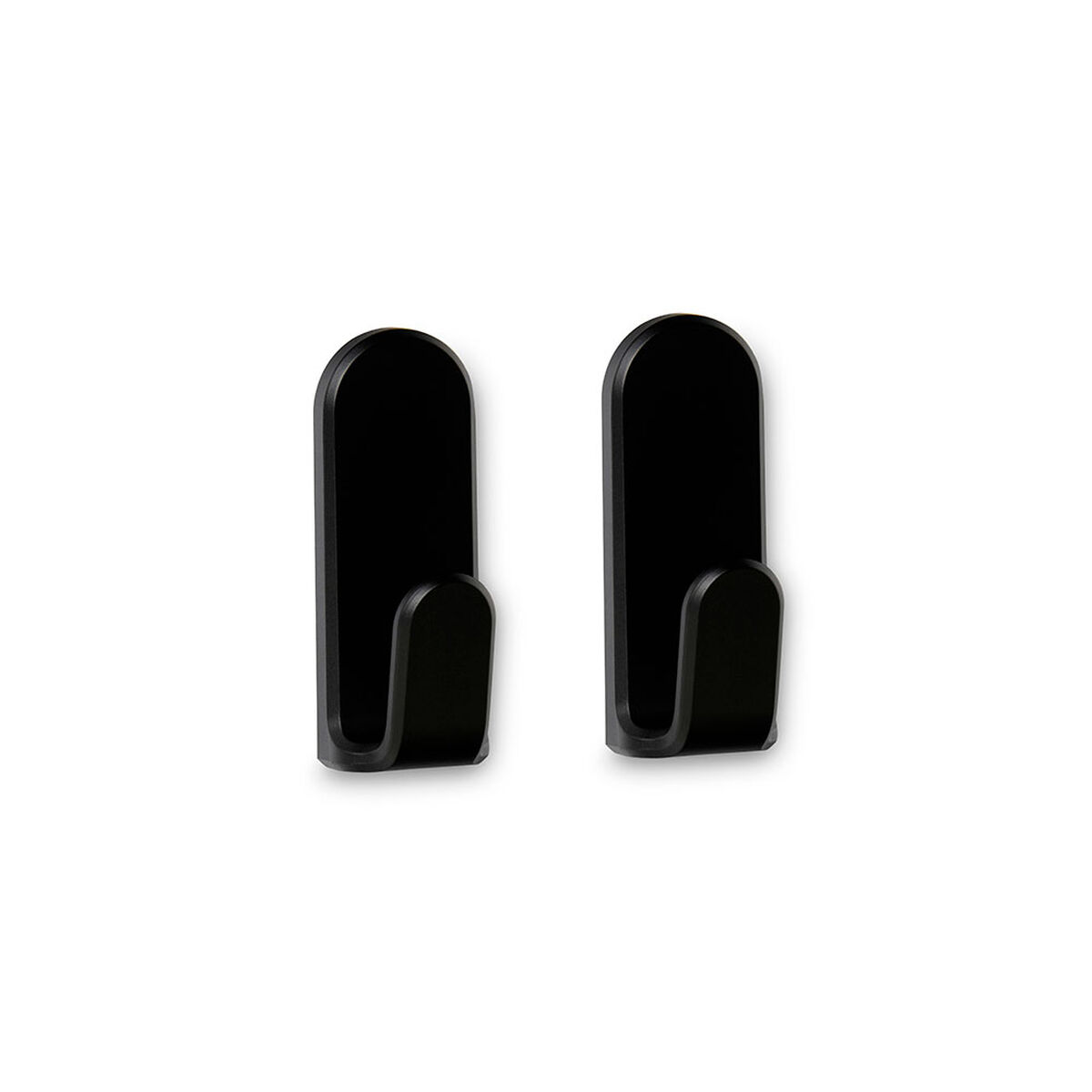 Upphängningskrok Inofix taga Svart 1,5 Kg Vidhäftande (2 antal)
