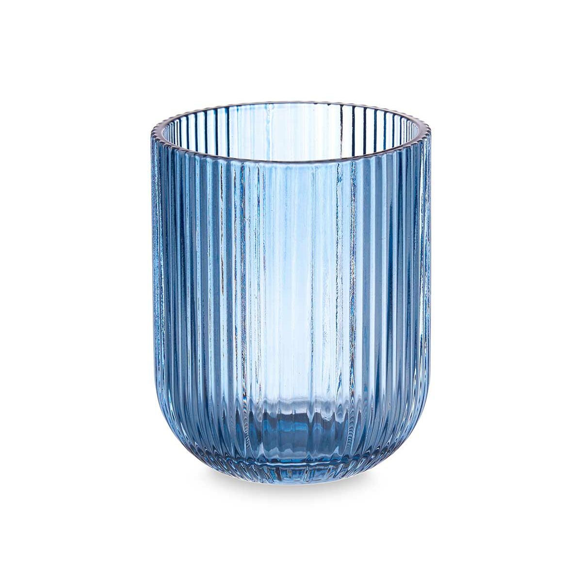 Glas Vivalto Blå Glas Ränder 270 ml (6 antal) - 3