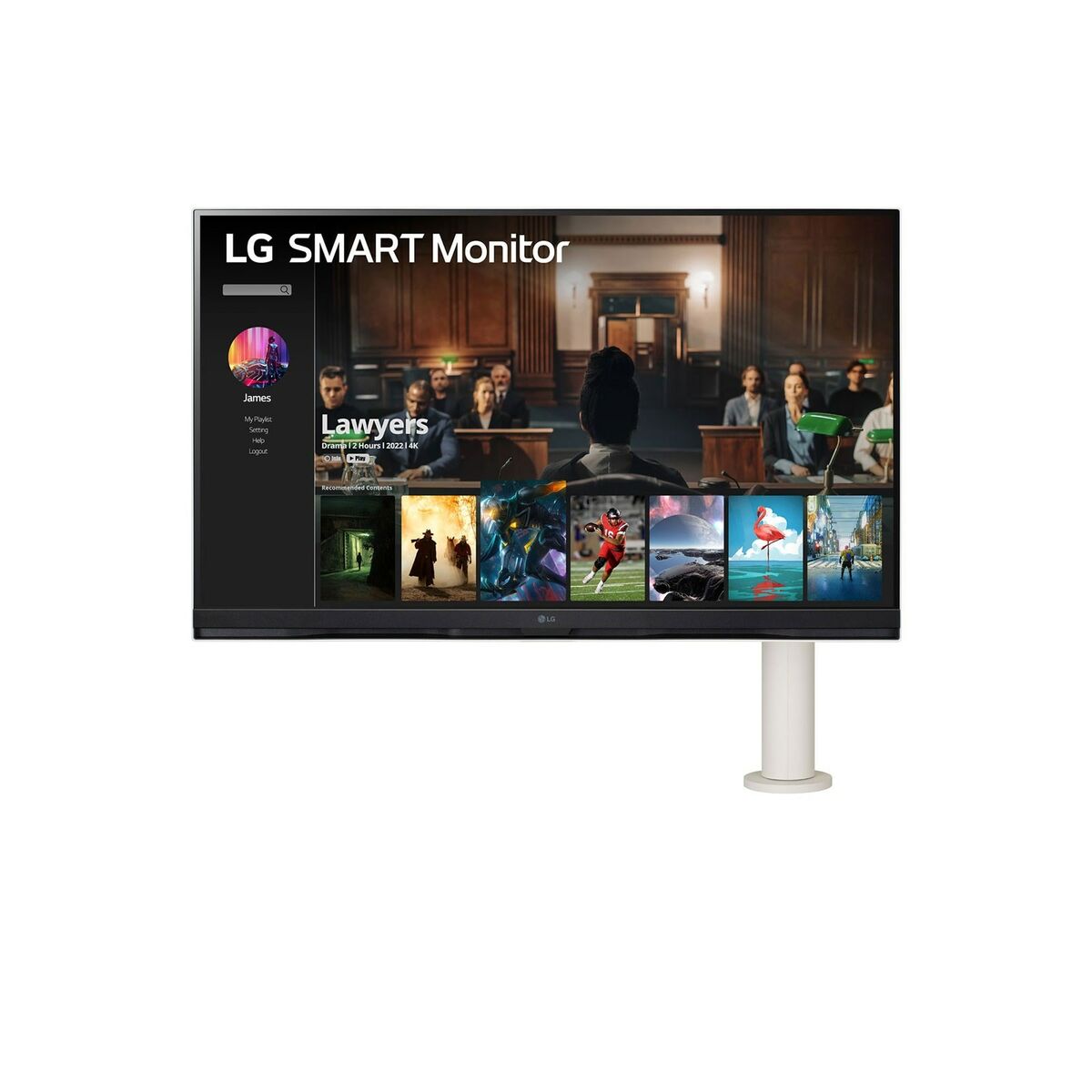 Monitor LG 32SQ780S-W 32" VA 50-60  Hz - 3