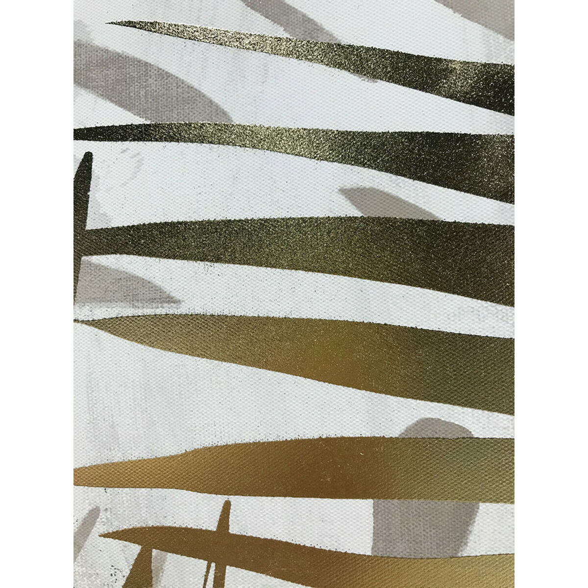 Tavla Home ESPRIT Tropiskt Löv av en växt 75 x 4 x 100 cm (2 antal) - 2