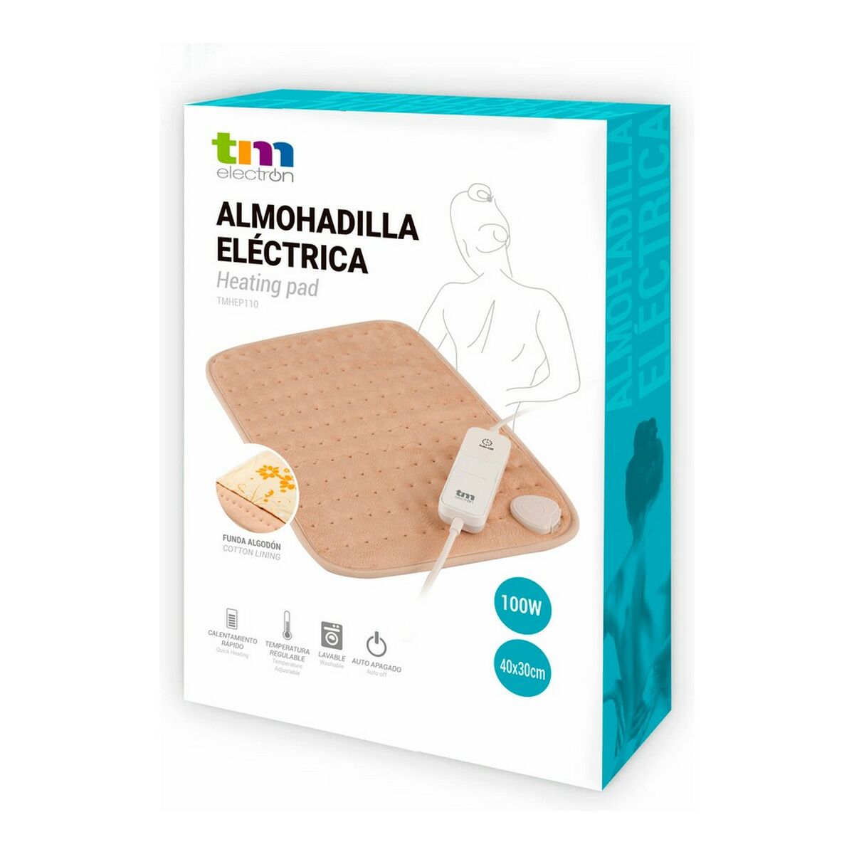 Elektrisk Kudde för Nacke och Rygg TM Electron - 7