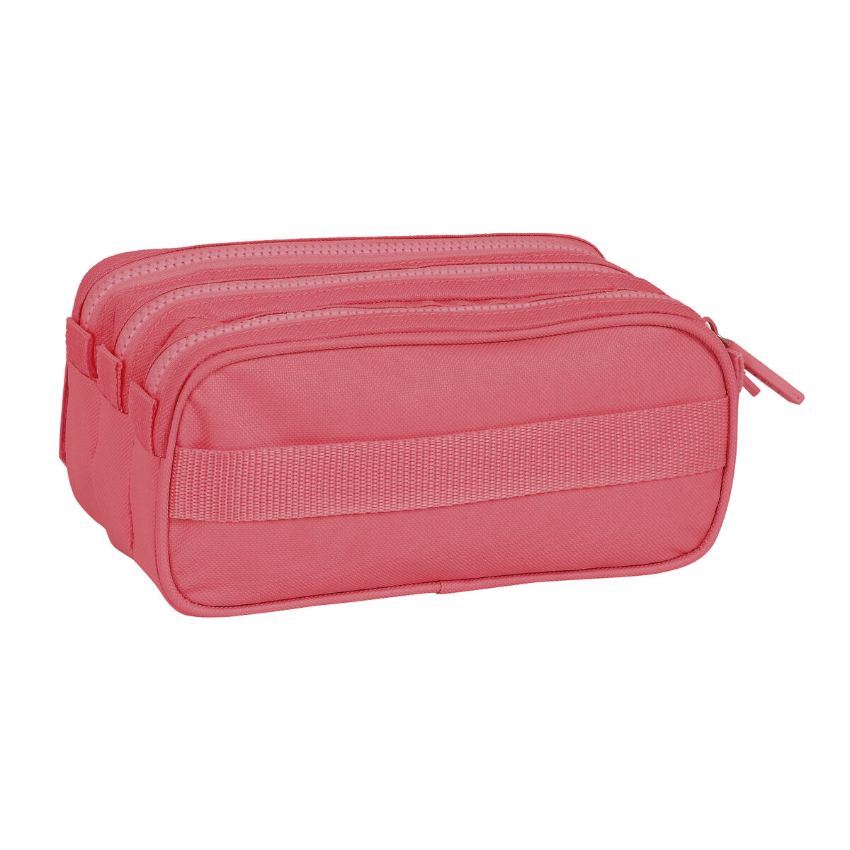 Tredubbel Carry-all Safta Marsala 21,5 x 10 x 8 cm Rödbrun - 2