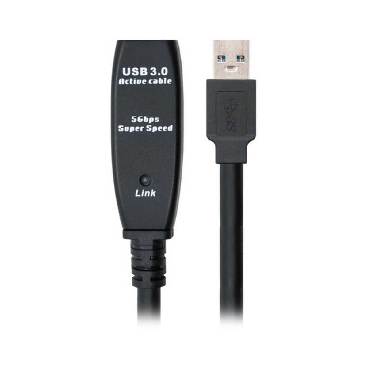 Skarvsladd USB NANOCABLE 10.01.031 Svart - 2