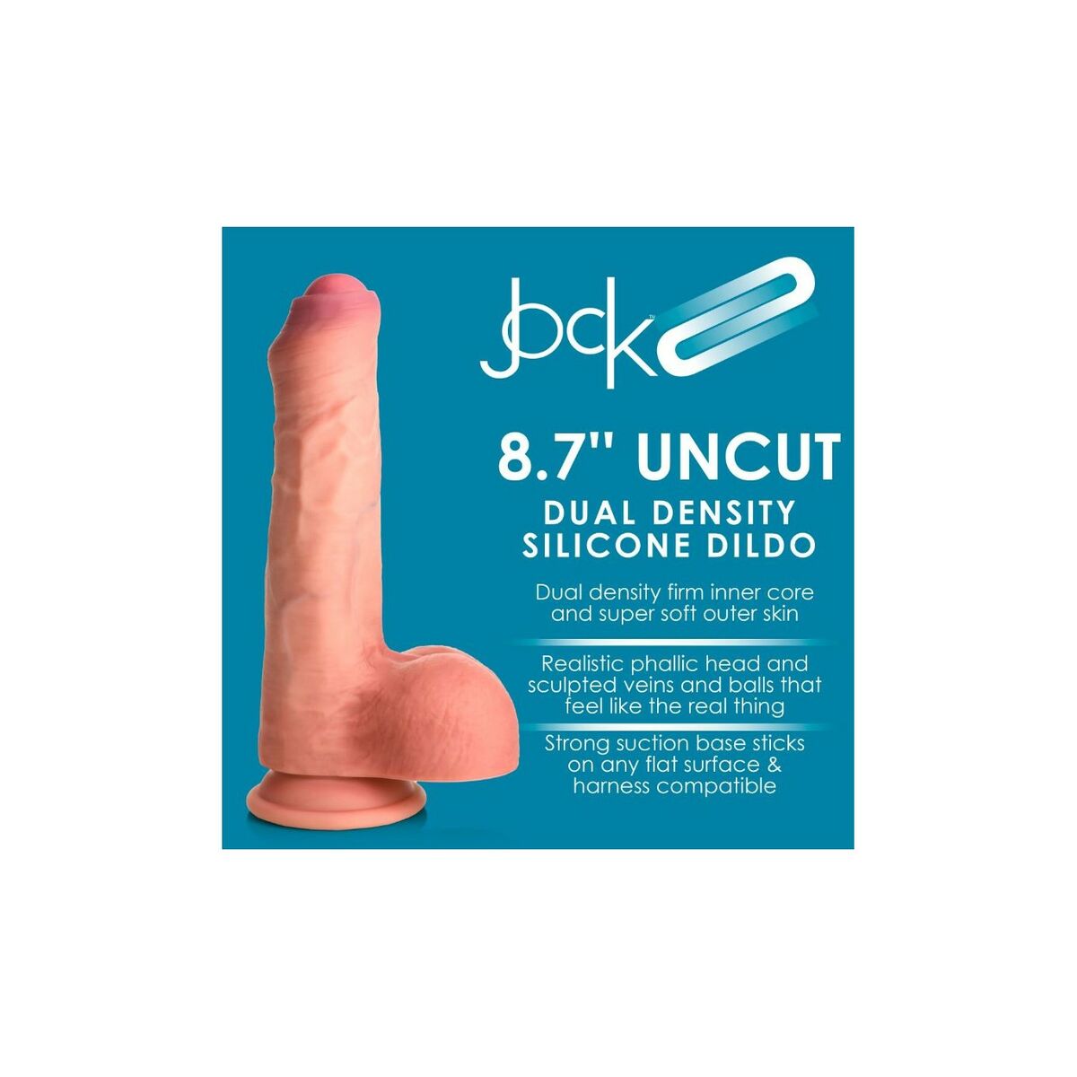 Realistisk dildo XR 22 cm - 4