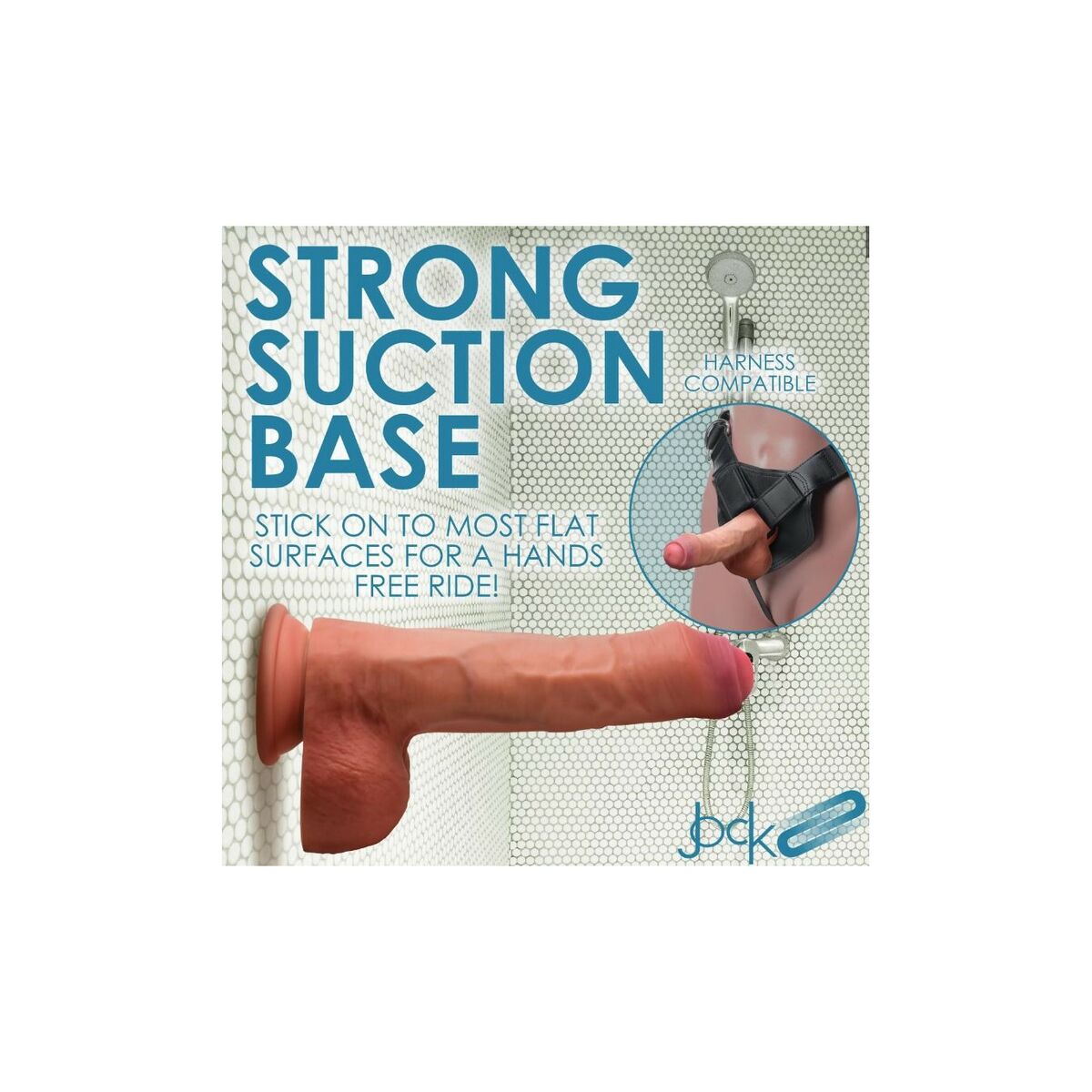 Realistisk dildo XR 22 cm - 8