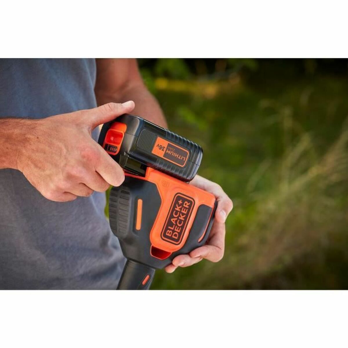 Elektrisk trimmer Black & Decker PowerCommand Pivotant BCSTE636L1-QW 36 V 36V 33 cm - 6