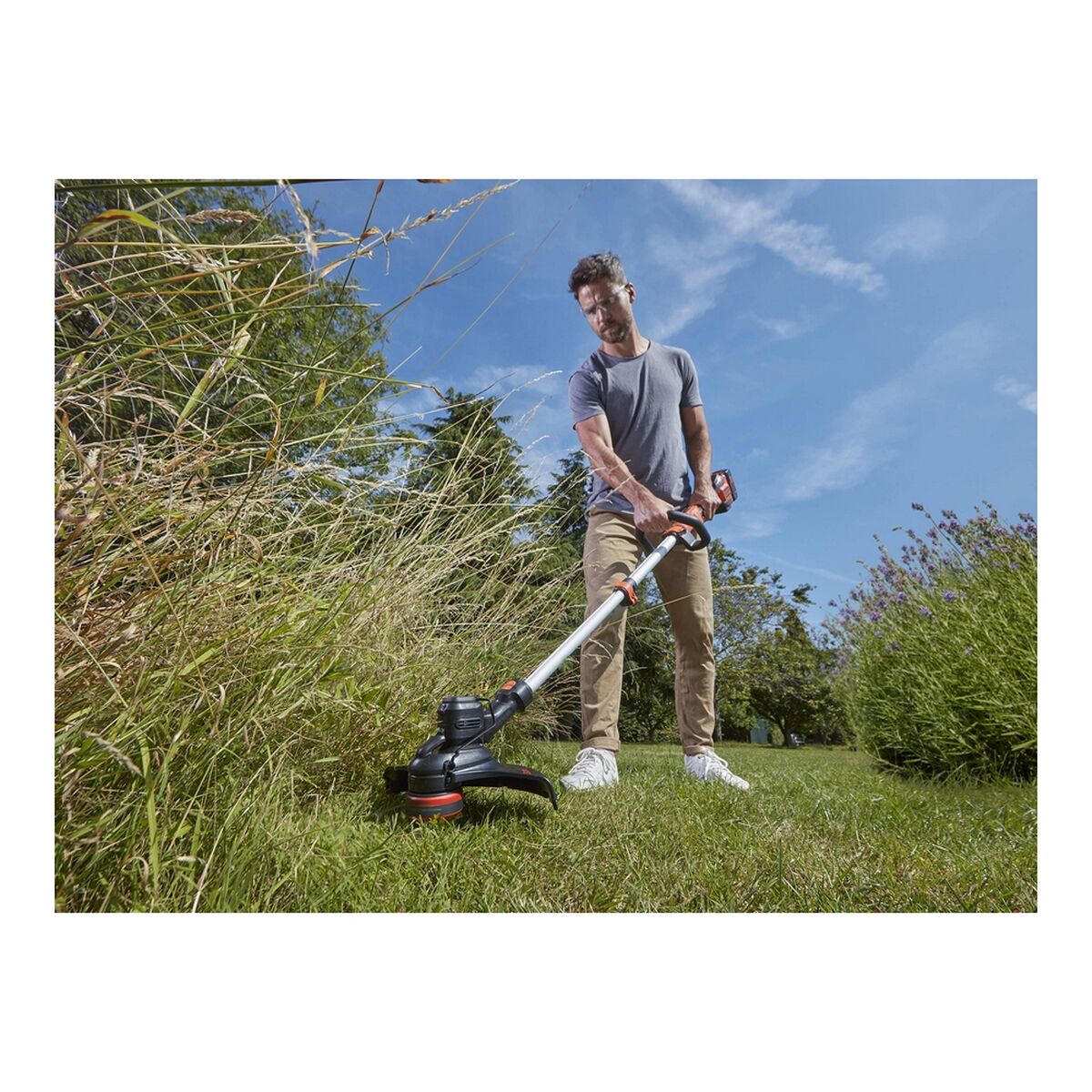 Elektrisk trimmer Black & Decker PowerCommand Pivotant BCSTE636L1-QW 36 V 36V 33 cm - 7