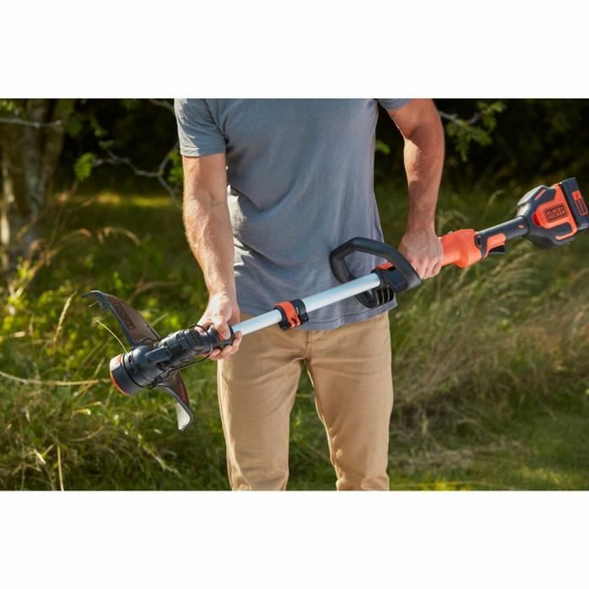 Elektrisk trimmer Black & Decker PowerCommand Pivotant BCSTE636L1-QW 36 V 36V 33 cm - 3