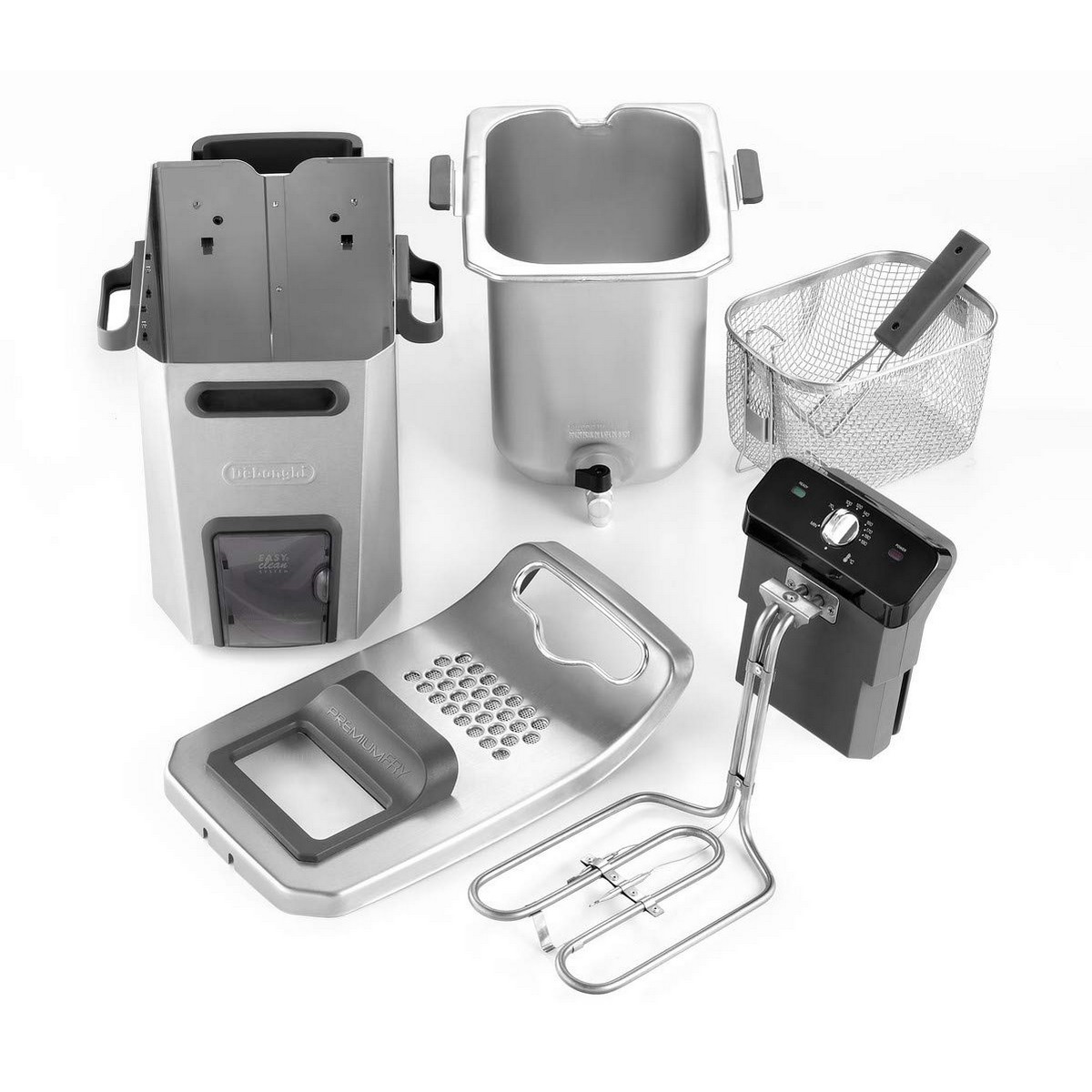 Fritös DeLonghi F44532CZ Stål 1 L 5 L - 3