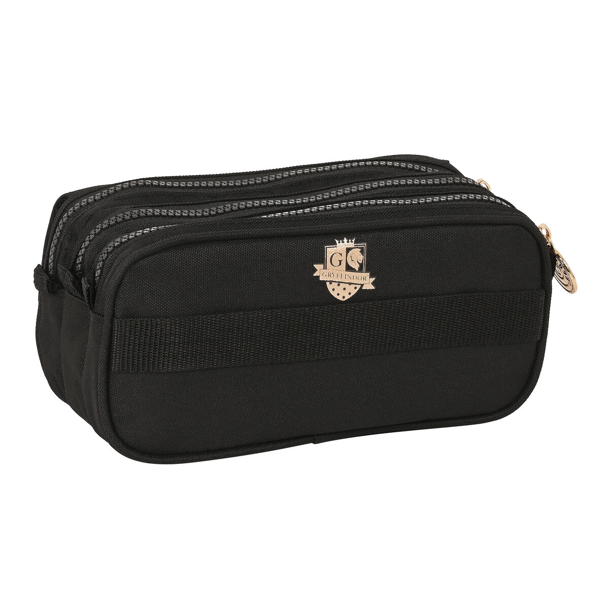 Tredubbel Carry-all Harry Potter Bravery 21,5 x 10 x 8 cm Svart - 2