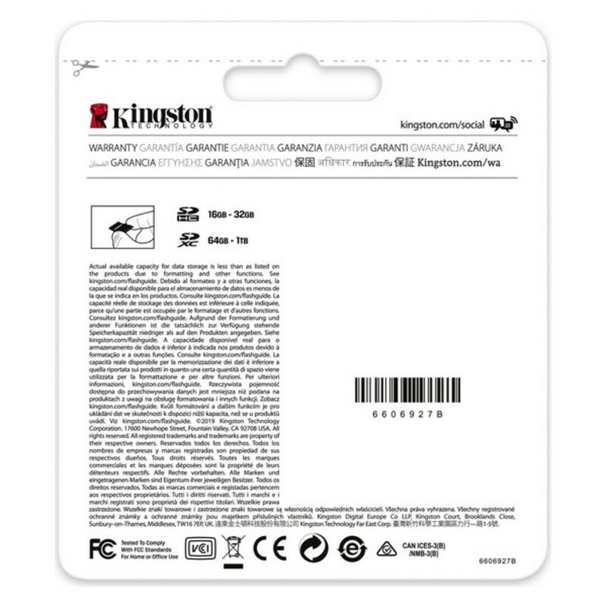 SD Minneskort Kingston SDS2 100 MB/s exFAT - 9