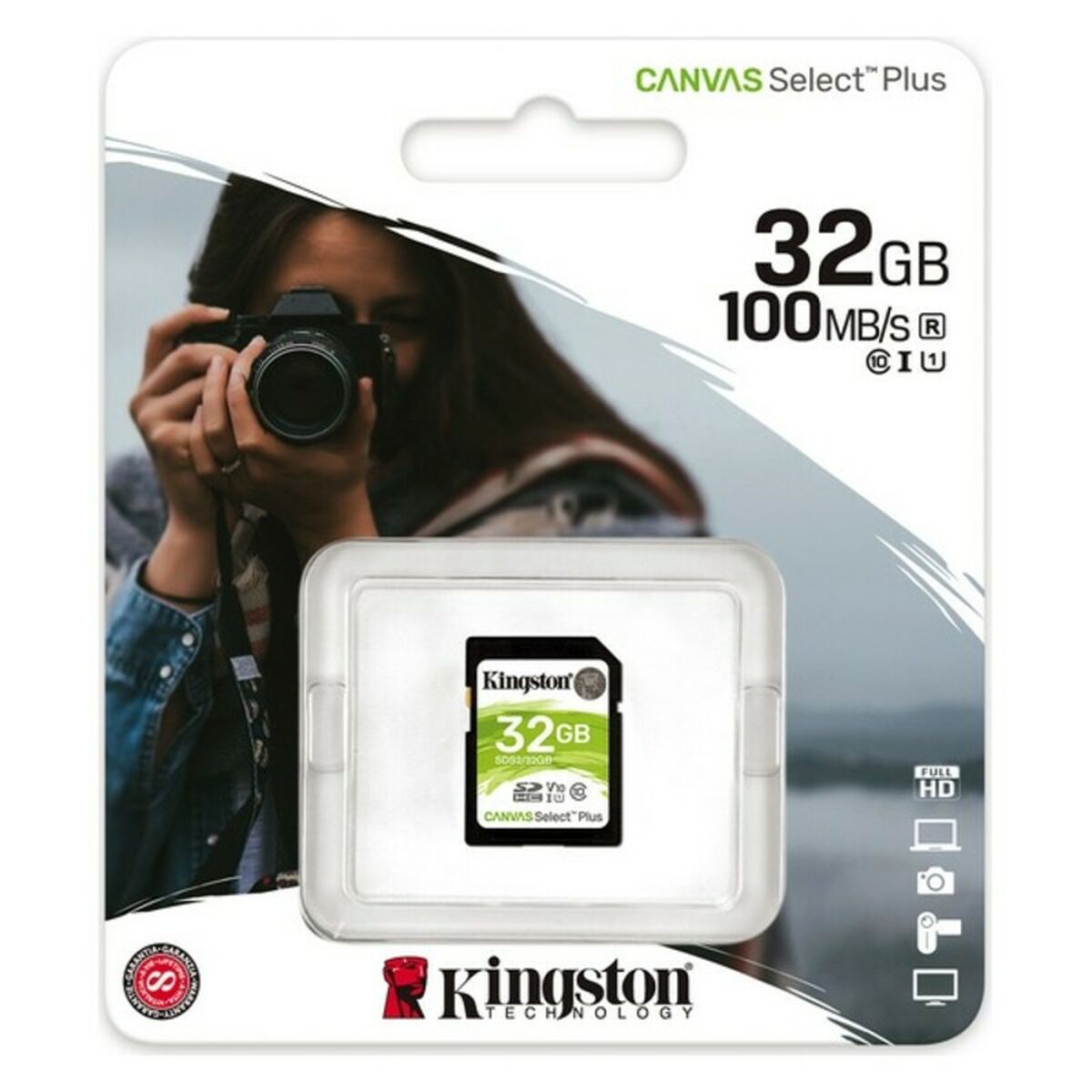 SD Minneskort Kingston SDS2 100 MB/s exFAT - 4