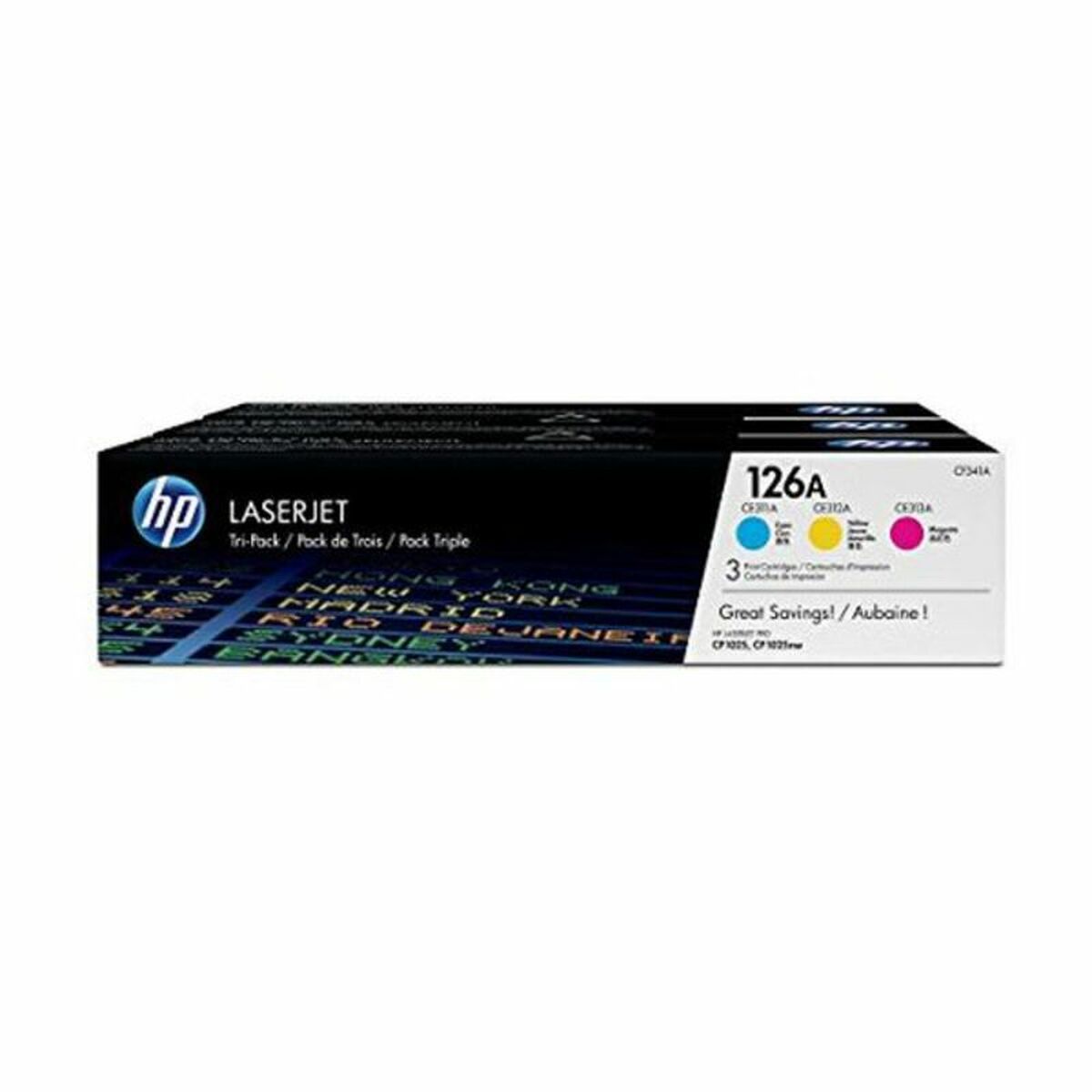 Toner HP 126A Trefärgad - 2