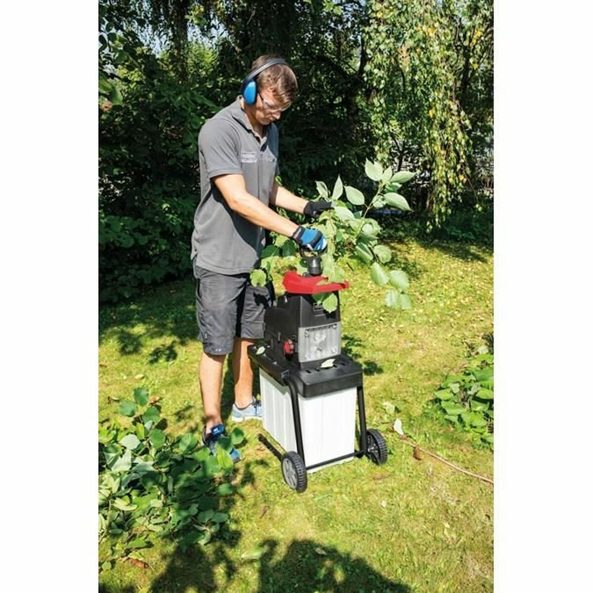 Trädgårdsflisare Scheppach GS60 2800 W 60 L - 8