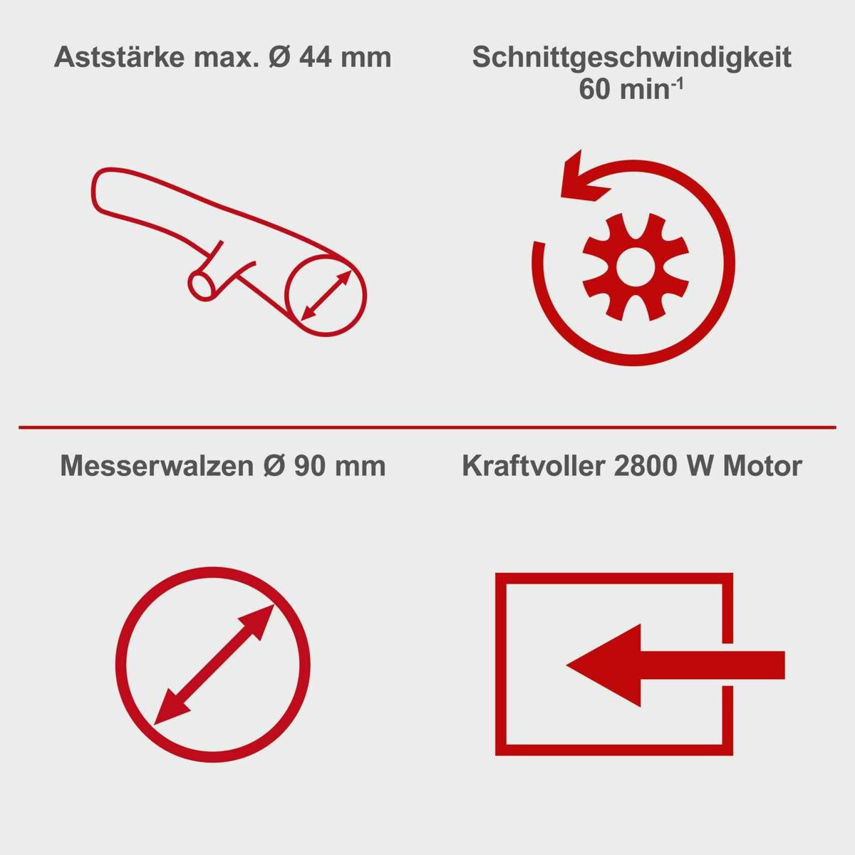 Trädgårdsflisare Scheppach GS60 2800 W 60 L - 4