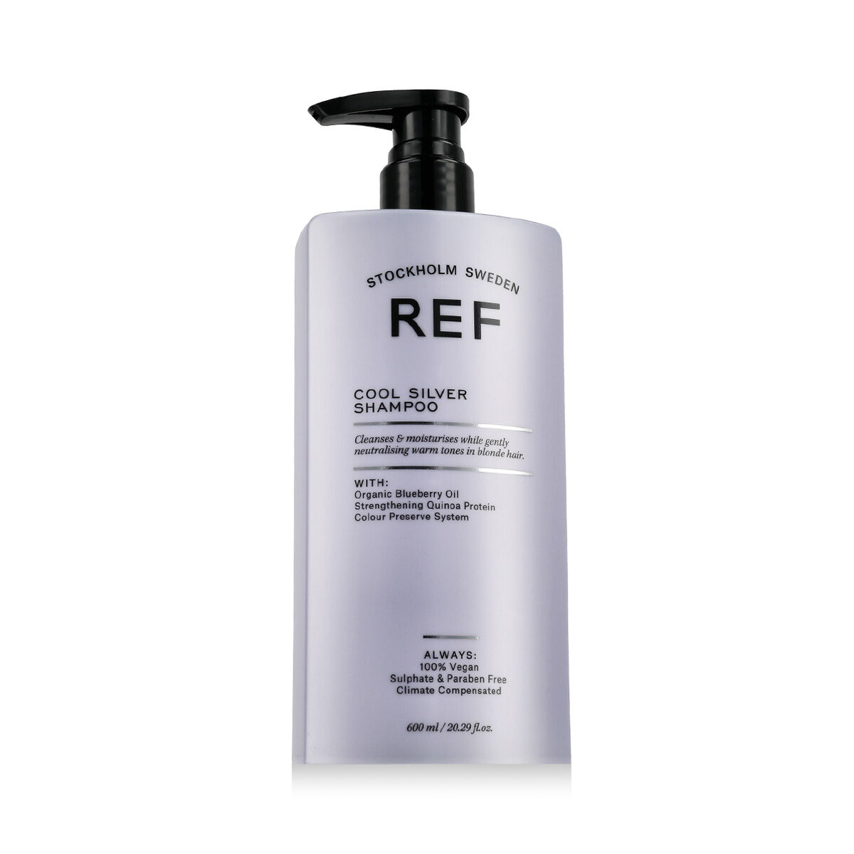 Schampo som neutraliserar färgen REF Cool Silver 600 ml
