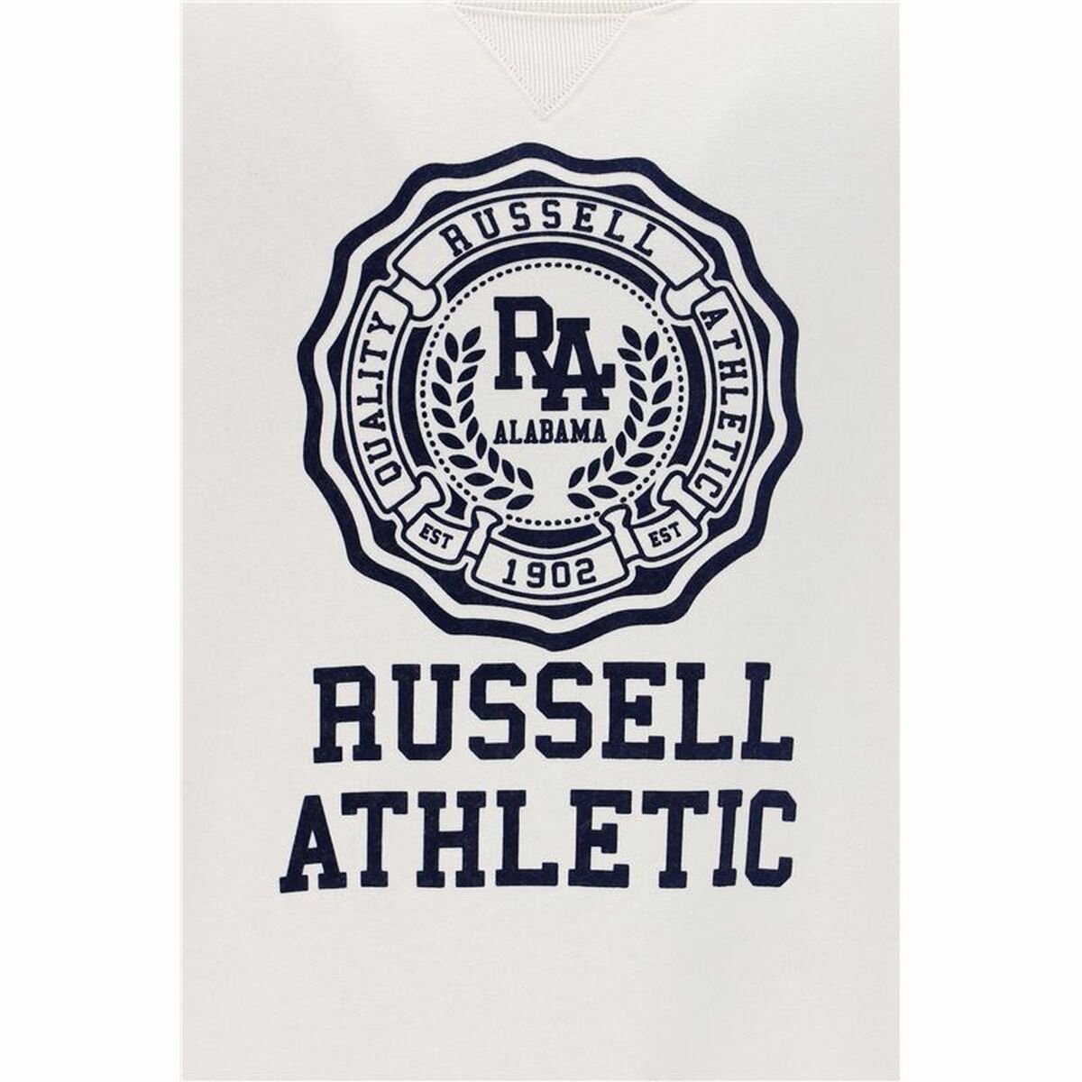 Tröja utan huva Herr Russell Athletic Ath Rose Vit - 2