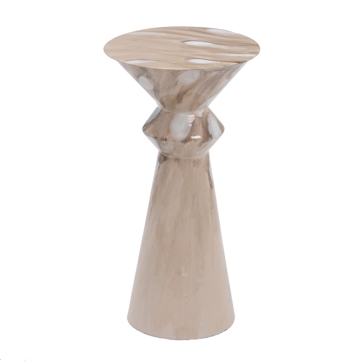 Sidobord Beige Järn 34 x 34 x 64,5 cm