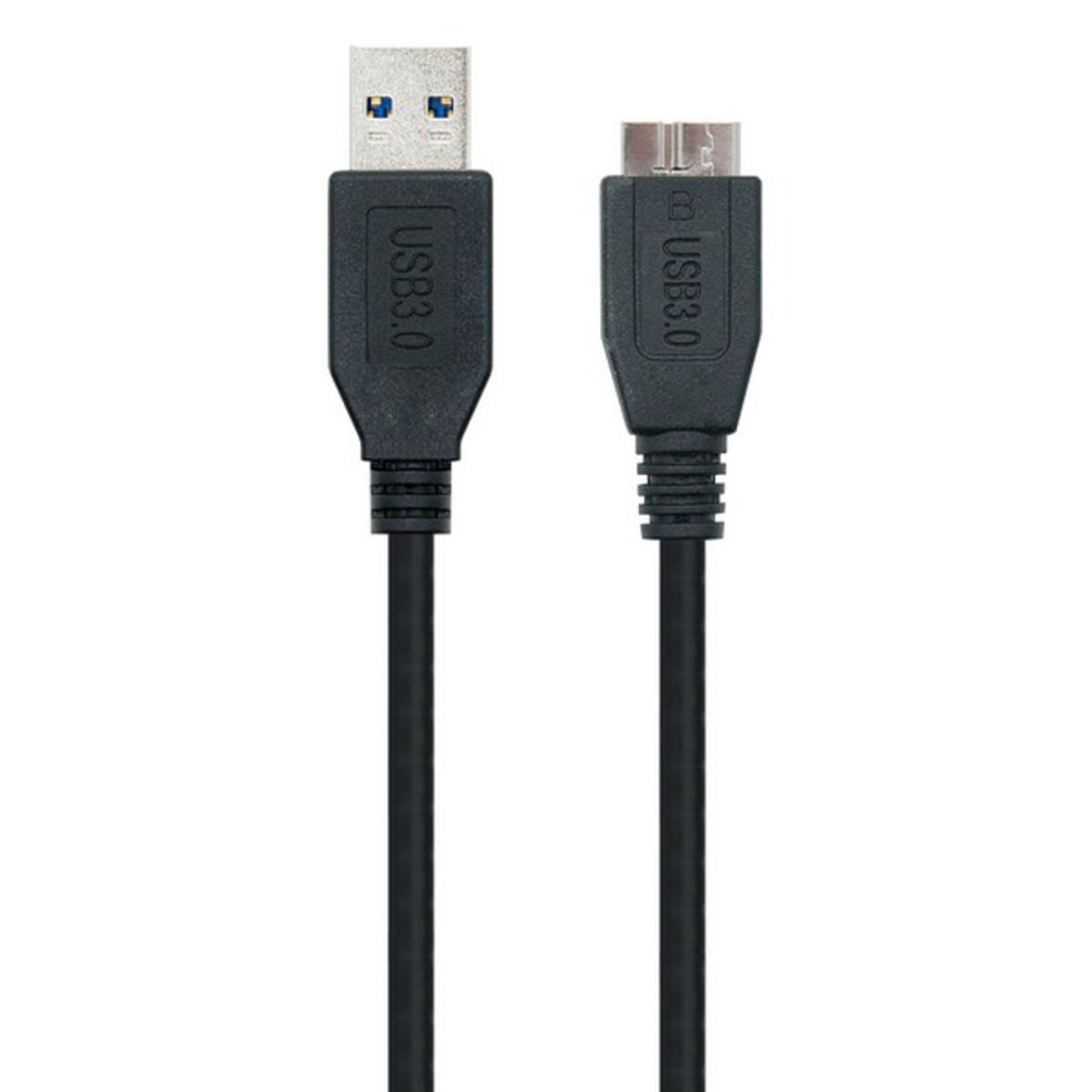 USB 3.0 A till Micro USB B Kabel NANOCABLE 10.01.110-BK - 8