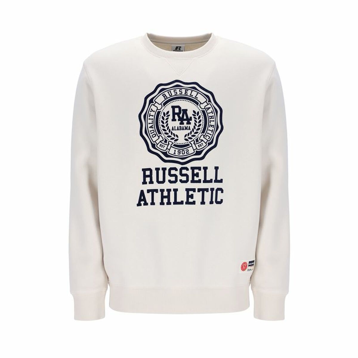 Tröja utan huva Herr Russell Athletic Ath Rose Vit