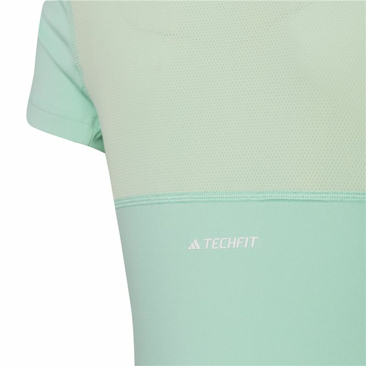 Barn T-shirt med kortärm Adidas Techfit Aeroready Sport Icons Grön - 5