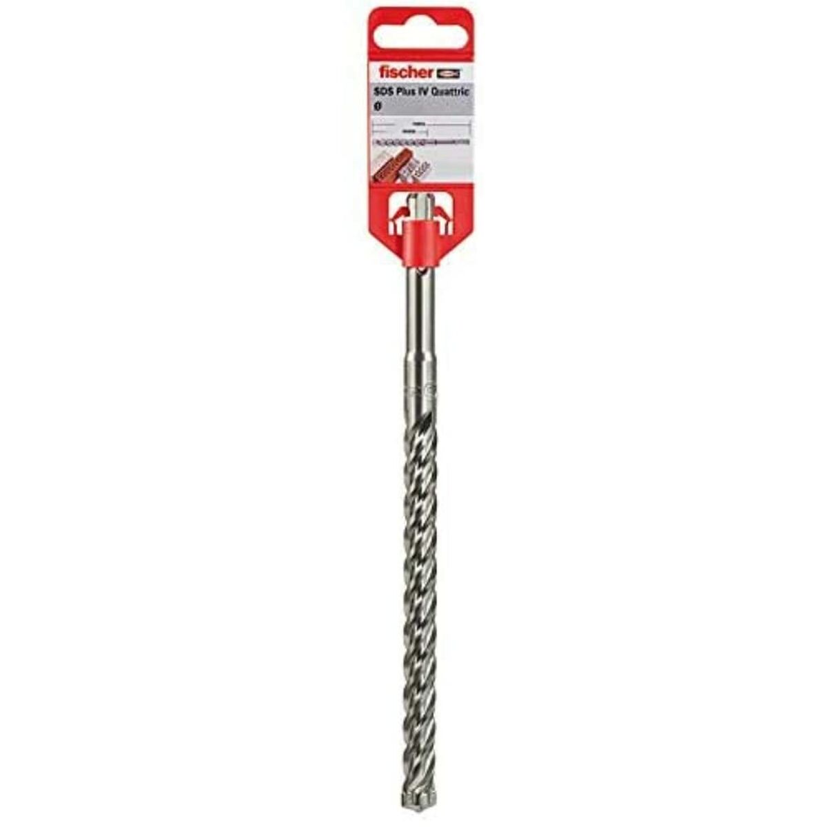 Spolset Fischer Quattric II SDS Plus Stål Cement - 5