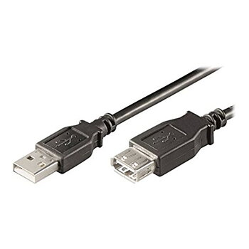USB-kabel Ewent Svart