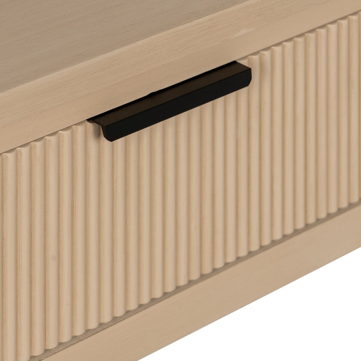 Konsol Naturell furuträ Trä MDF 90 x 30 x 81 cm - 4