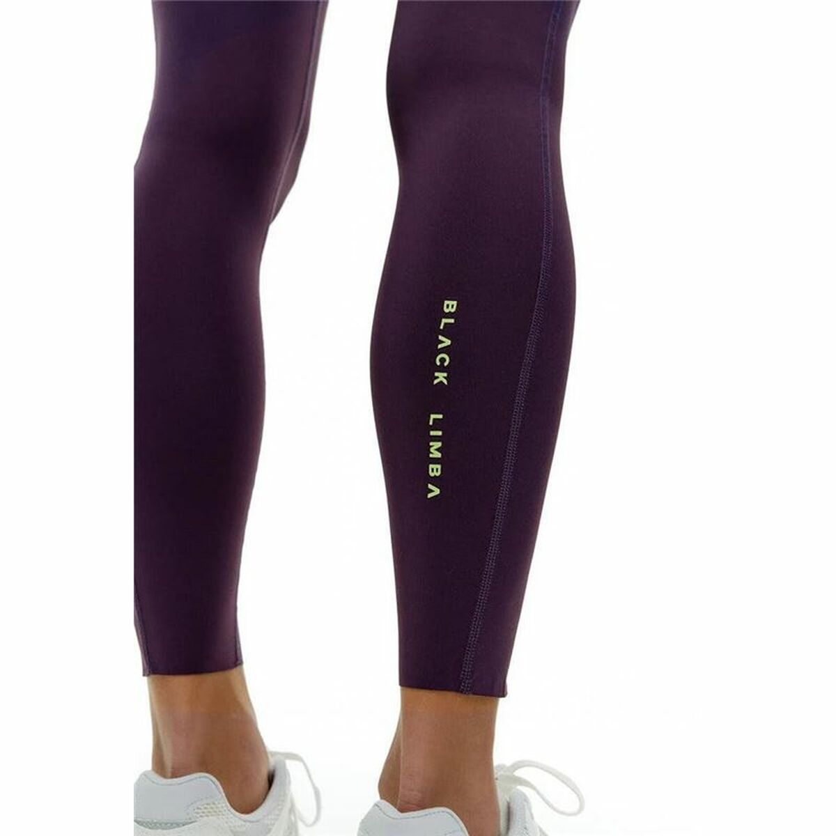 Sport-leggings, Dam Black Limba Curve Line - 5