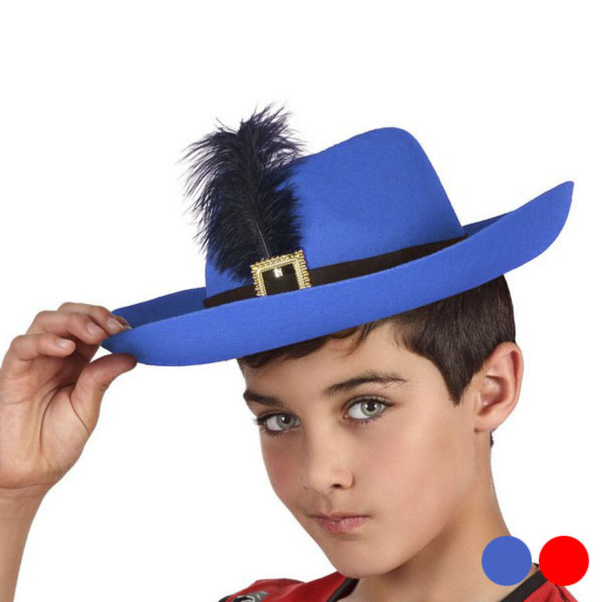 Hatt Blå Röd - 3